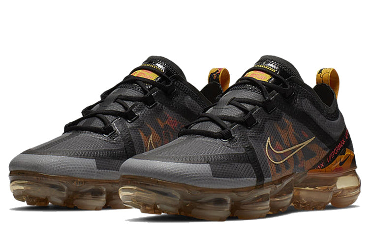 Nike Womens Air VaporMax 2019 SE 'Floral' Black/Bright Crimson-University Gold CD7094-002 KICKSOVER