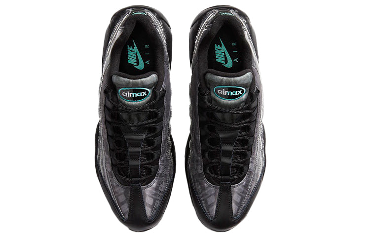 Nike Air Max 95 'Black Aurora Green' Black/Black/Aurora Green/Smoke Grey DA7735-001