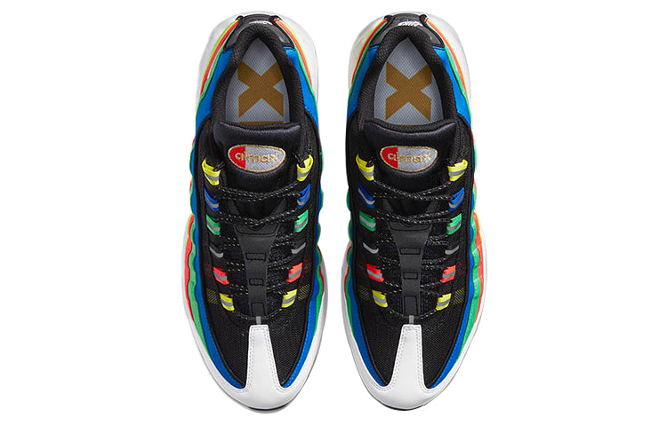 Nike Air Max 95 'Olympics' Black/White/Racer Blue/Green Spark DA1344-014 sneakmarks