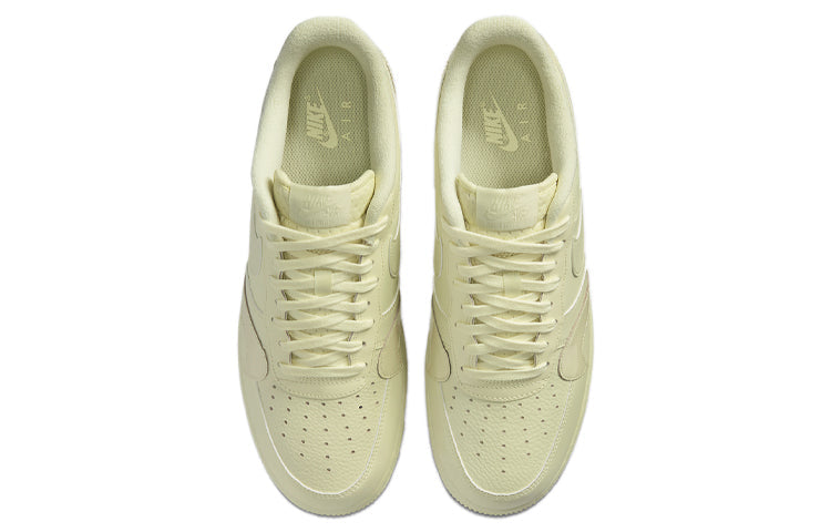 Nike Air Force 1 Low 'Misplaced Swoosh - Pale Yellow' Pale Yellow/Pale Yellow/Pale Yellow CK7214-700