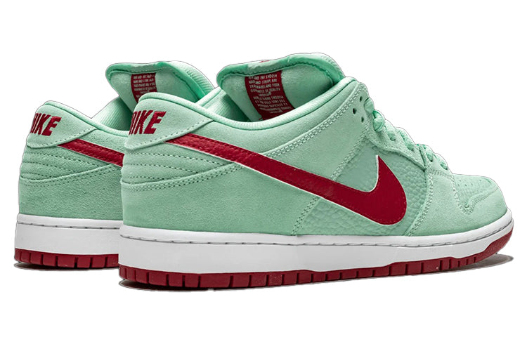 Nike Dunk Low Pro SB Skateboard 'Mint Red' Medium Mint Gym Red 304292-360 sneakmarks