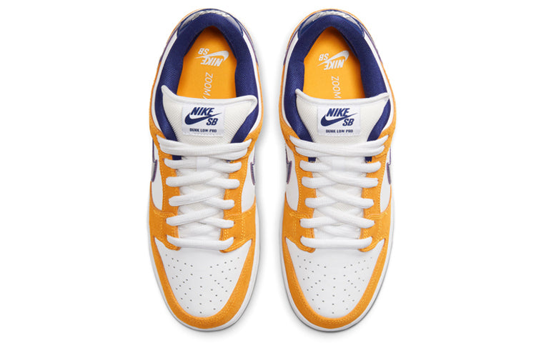 Nike Dunk Low Pro SB Skateboard 'Laser Orange' Laser Orange/Regency Purple BQ6817-800 sneakmarks