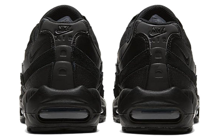 Nike Air Max 95 Essential 'Triple Black' Black/Dark Grey/Black CI3705-001 sneakmarks