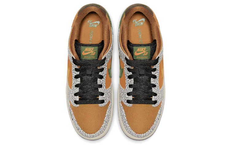 Nike SB Skateboard Dunk Low Pro ISO Safari CD2563-002 sneakmarks