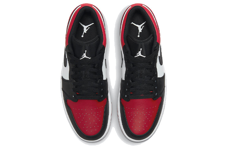 Air Jordan 1 Low Bred Toe 553558-612