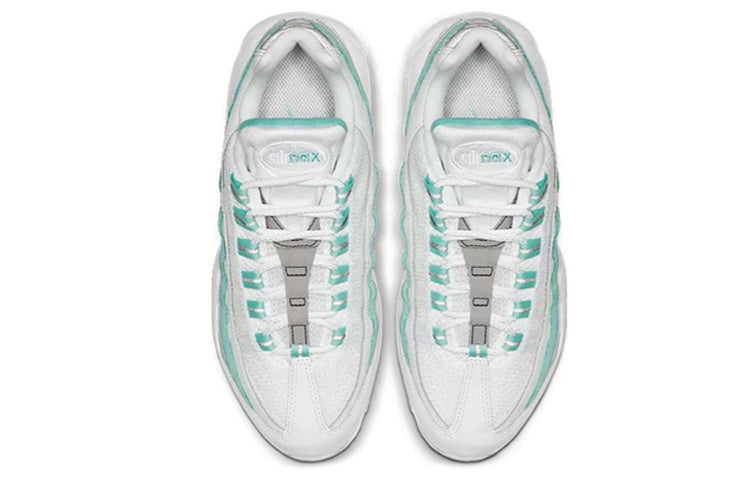 Nike Womens Air Max 95 'Light Aqua' White/White/Light Aqua 307960-115