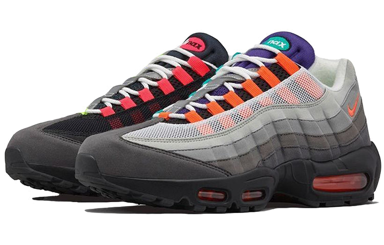 Nike Air Max 95 OG QS GS 'Greedy' Black/Volt-Safety Orange 810375-078