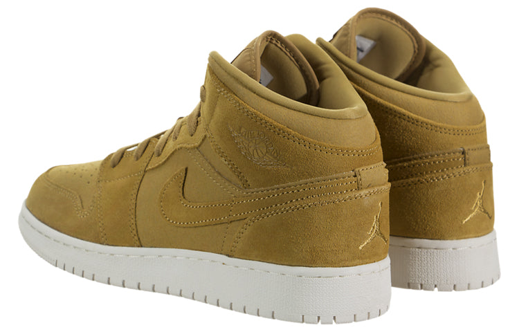 Air Jordan 1 Mid BG GOLDEN HARVEST/SAIL 554725-725