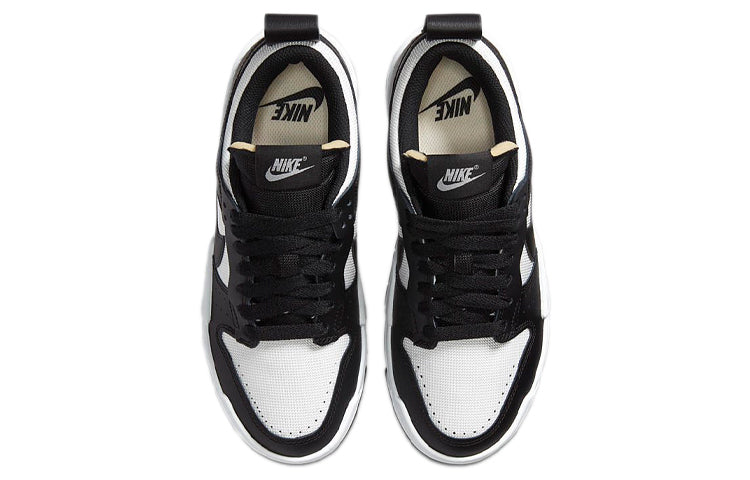 Nike Womens WMNS Dunk Low Disrupt Black White CK6654-102 sneakmarks