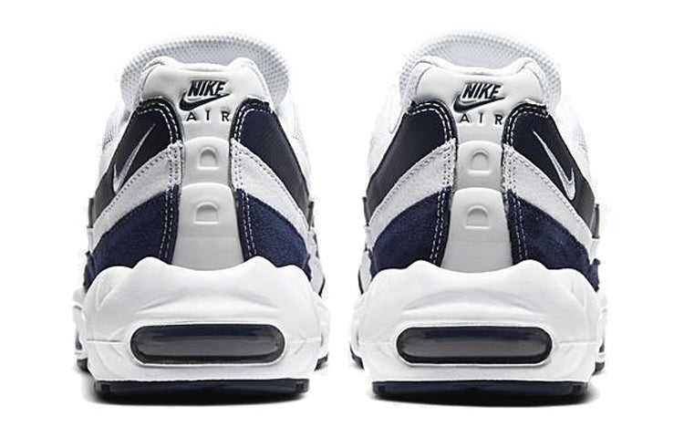 Nike Air Max 95 Essential 'White Navy' White/Midnight Navy CI3705-400 sneakmarks