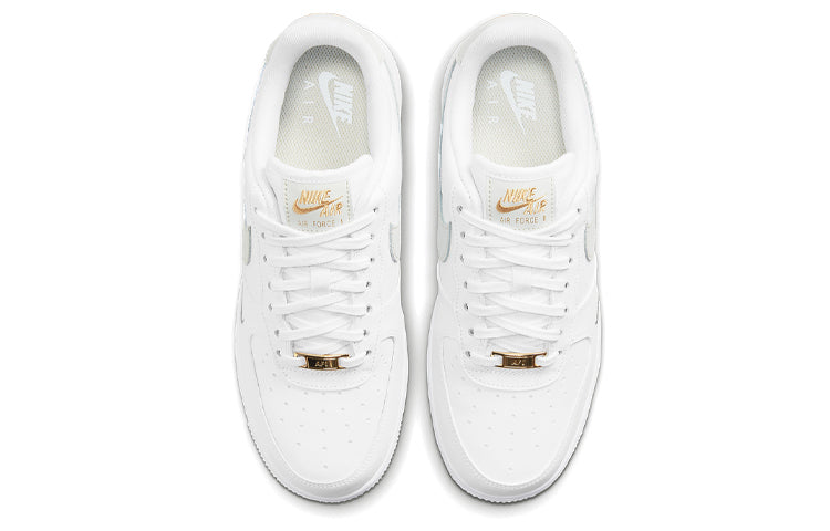 Nike Womens Air Force 1 Low White Grey Gold CZ0270-106