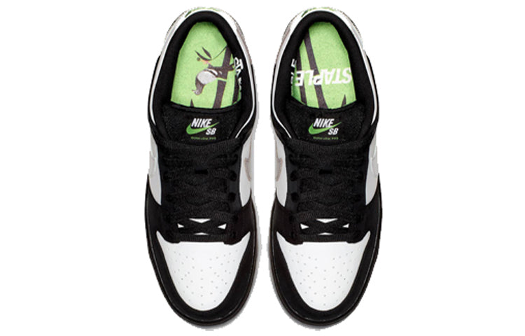 Nike SB Skateboard Dunk Low Pro OG QS Panda Pigeon BV1310-013 sneakmarks