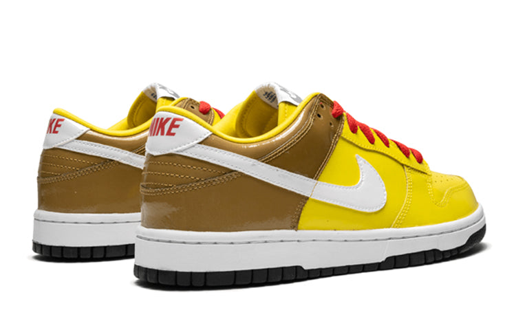 Nike Dunk Low GS 'Spongebob' Zest/White-Wheat-Atom Red 310569-711 sneakmarks