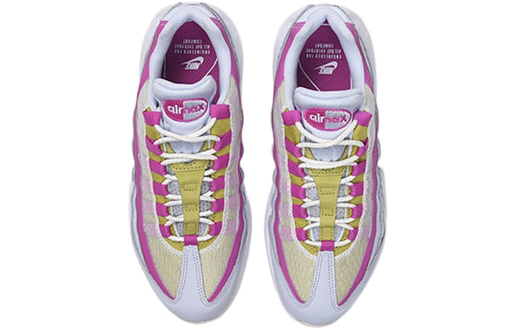 Nike Womens Air Max 95 'Fire Pink' Football Grey/Saffron Quartz/Fire Pink CI3710-001