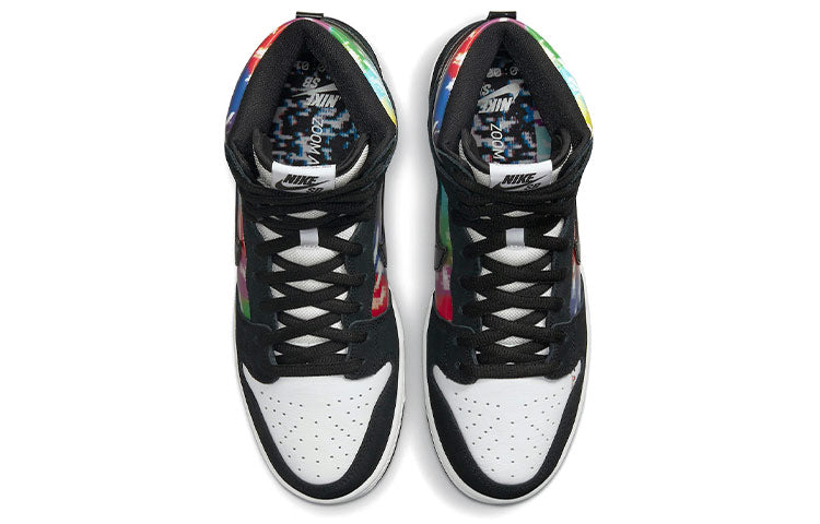 Nike SB Skateboard Dunk High Pro TV Signal CZ2253-100 sneakmarks