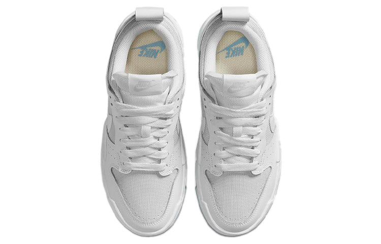 Nike Womens WMNS Dunk Low Disrupt 'Photon Dust' Photon Dust/Summit White/Summit White CK6654-001 sneakmarks