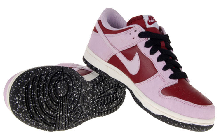 Nike W'S Dunk Low Cl Team Red/Doll-Black-Sail 317815-651 sneakmarks