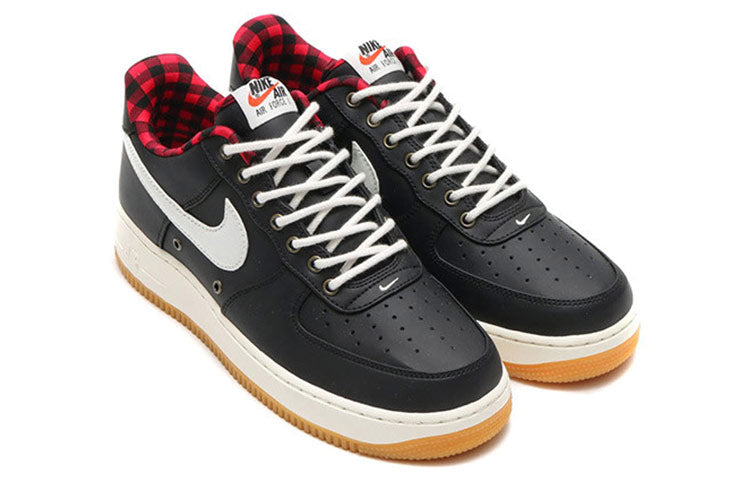 Nike Air Force 1 Low '07 LV8 'Lumberjack Pack' Black/Sail/Action Red/Gum Light Brown 718152-015