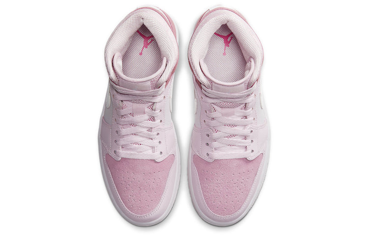 Womens WMNS Air Jordan 1 Mid Digital Pink CW5379-600