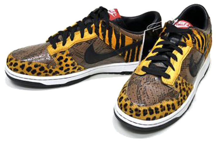 Nike Dunk Low Premium 'Beast Pack' Black/Black-Safari 312919-001 sneakmarks