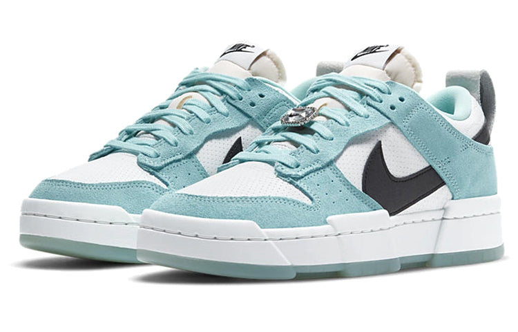 Nike Womens WMNS Dunk Low Disrupt 'Copa' Copa/Black/Summit White/Metallic Silver DD6619-400 sneakmarks