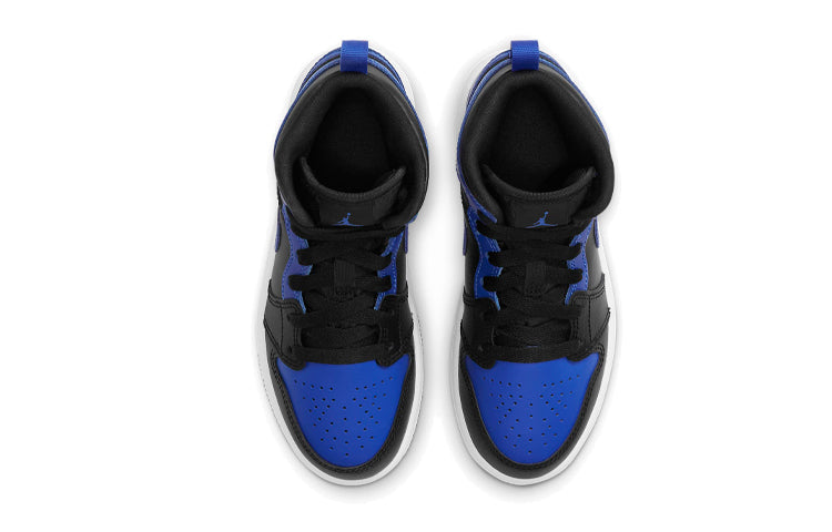 Air Jordan 1 Mid PS 'Hyper Royal' Black/Hyper Royal/White 640734-077