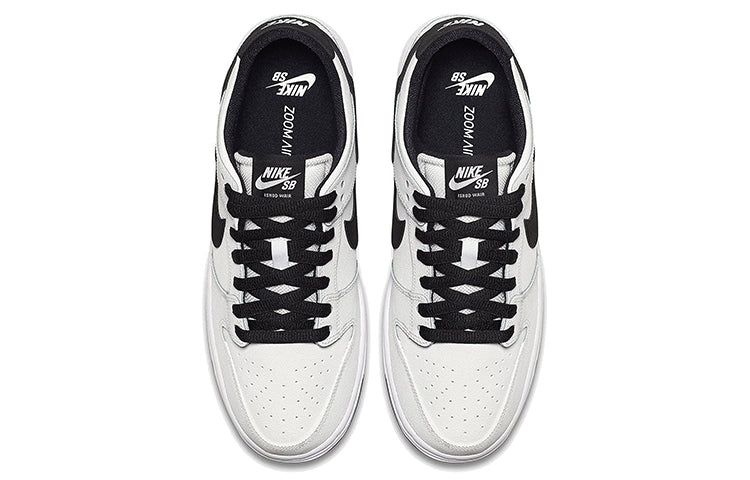 Nike Dunk Low Pro SB Skateboard 'Ishod Wair' White/Black-White 819674-101 sneakmarks