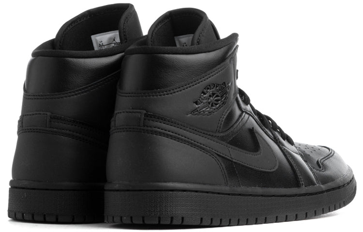 Womens WMNS Air Jordan 1 Mid Triple Black BQ6472-012