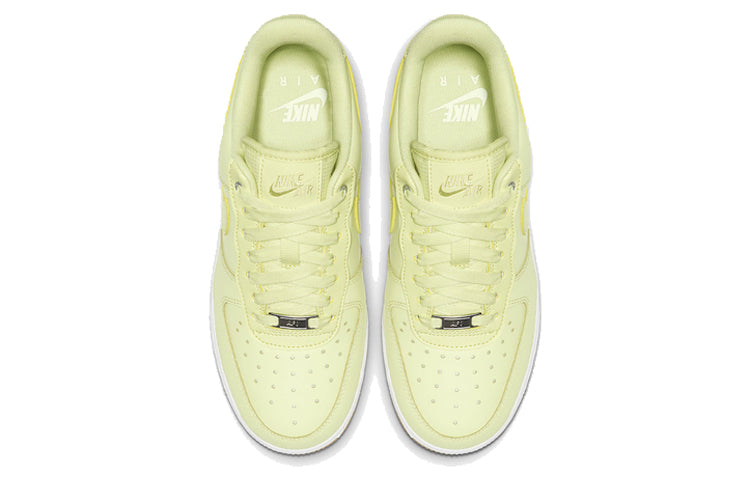 Nike Womens Air Force 1 Low Premium Luminous Green Luminous Green/Gum Medium Brown-White 896185-302