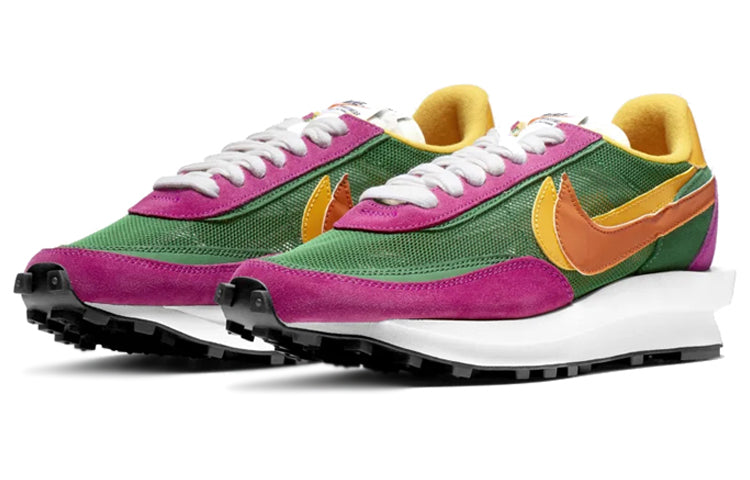 Nike LDWaffle x Sacai Green Fuchsia Del Sol BV0073-301 sneakmarks