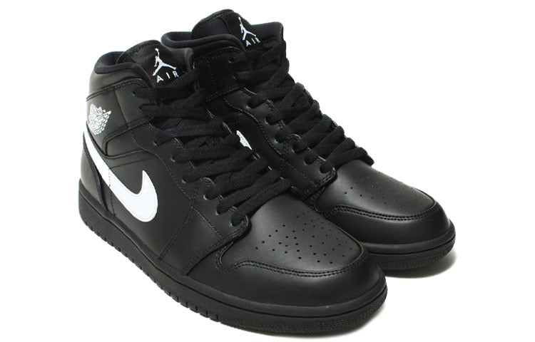 Air Jordan 1 Mid Black 554724-049