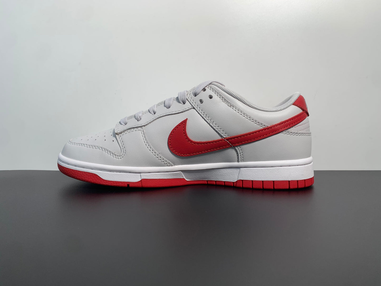 Nike Dunk Low “Vast Grey Varsity Red” FJ0832-011