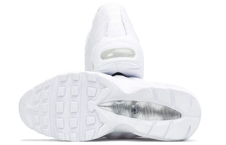 Nike Womens Air Max 95 'Triple White' White/White-White 307960-108