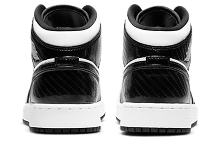 Air Jordan 1 Mid SE GS 'All-Star Weekend' Black/White/Black DD2192-001