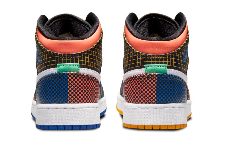 Air Jordan 1 Mid Multi-Color (GS) DC4092-001