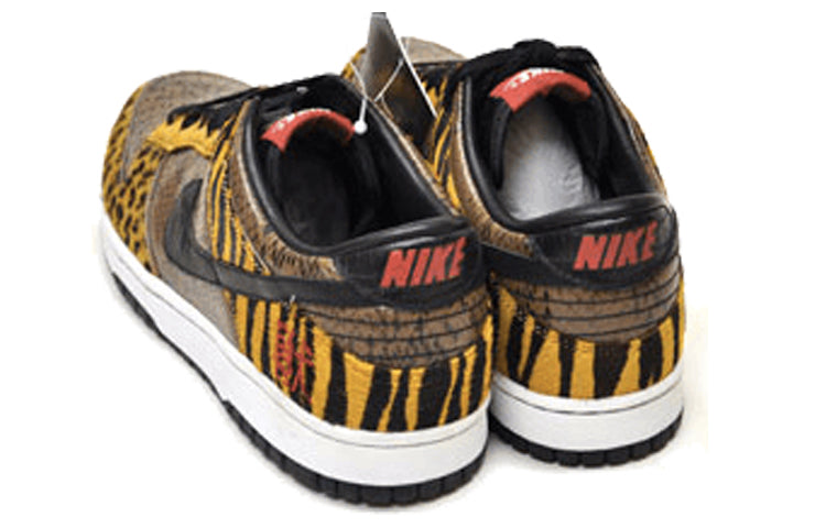 Nike Dunk Low Premium 'Beast Pack' Black/Black-Safari 312919-001 sneakmarks