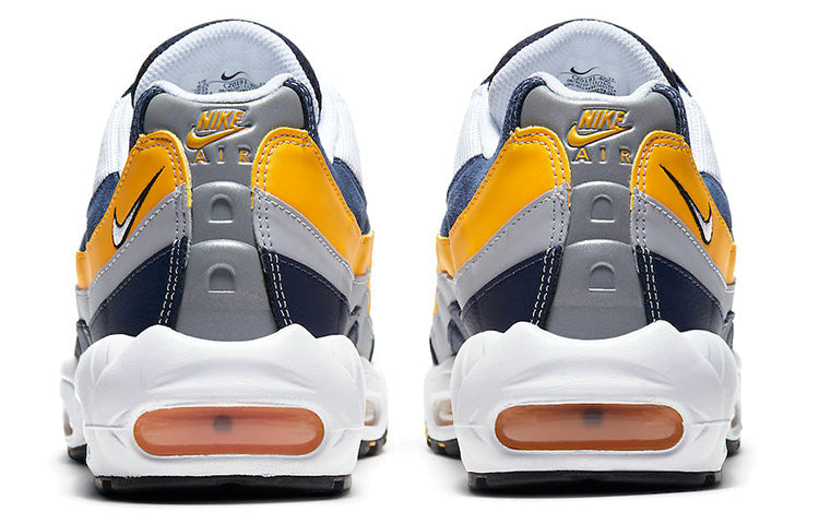 Nike Air Max 95 'Michigan' Midnight Navy/University Gold/Wolf Grey/White CZ0191-400 sneakmarks