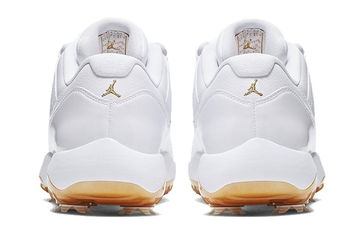 Air Jordan 11 Low Golf 'Metallic Gold' White/Metallic Gold AQ0963-102