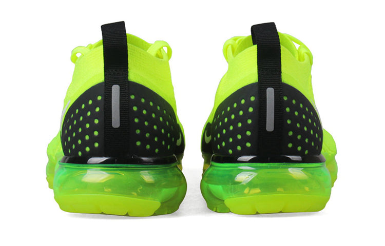 Nike Air VaporMax Flyknit 2 Volt Volt/White-Black 942842-700 KICKSOVER