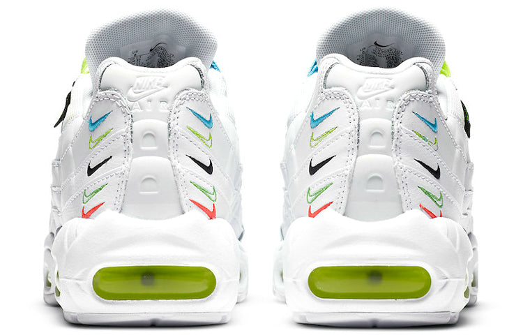 Womens Air Max 95 SE 'Worldwide Pack' White/White/Volt/Blue Fury CV9030-100