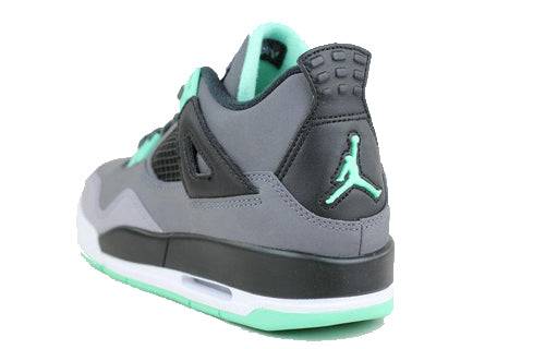 Air Jordan 4 Retro GS Dark Grey Green Glow 408452-033