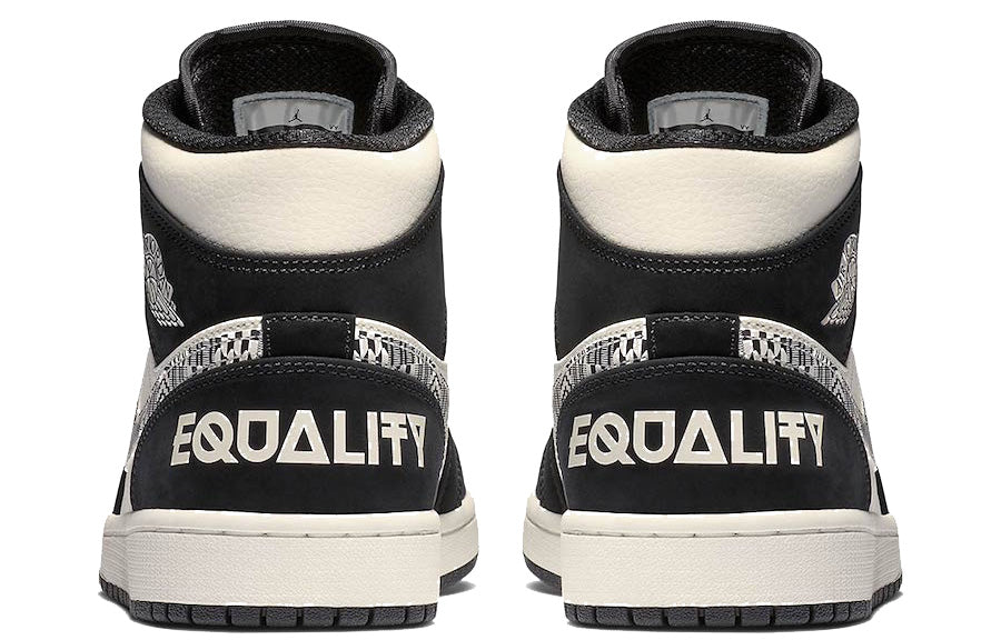 Air Jordan 1 Mid BHM Equality 852542-010