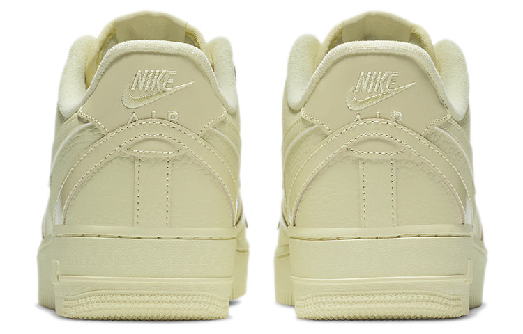 Nike Air Force 1 Low 'Misplaced Swoosh - Pale Yellow' Pale Yellow/Pale Yellow/Pale Yellow CK7214-700