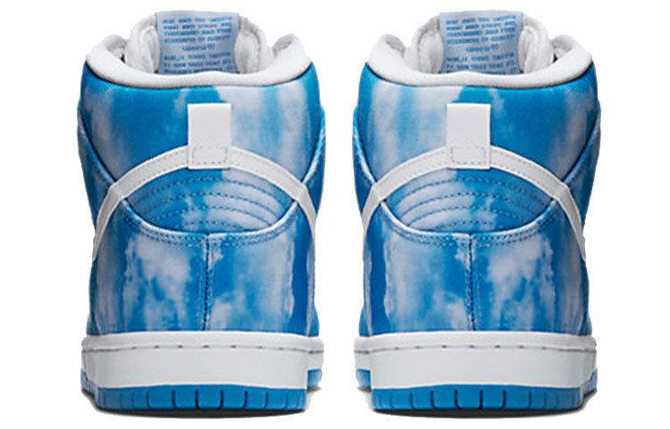 Nike SB Skateboard Dunk High 'Cloud' University Blue/White-University Blue 305050-414 sneakmarks