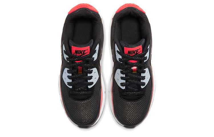 Air Max 90 FP GS 'Black Laser Crimson' Off Noir/Laser Crimson/Hydrogen Blue/White CT1966-001 KICKSOVER