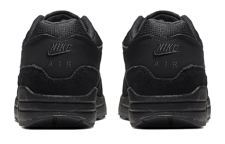 Nike Womens Air Max 1 'Triple Black' Black/Black/Black 319986-045