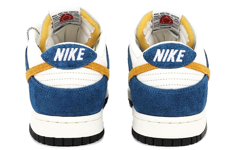 Nike Kasina x Dunk Low '80s Bus' Sail/University Gold/Industrial Blue CZ6501-100 sneakmarks