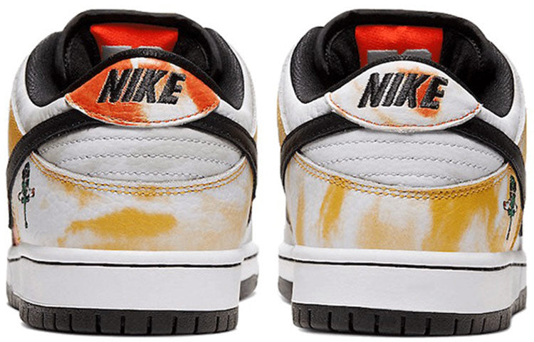 Nike SB Skateboard Dunk Low Pro QS Raygun Tie-Dye - White BQ6832-101 sneakmarks