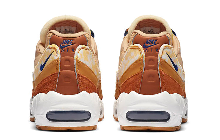 Nike Air Max 95 'Twine Tawny Royal' Twine/Tawny/Deep Royal Blue/Sail CU1560-700 sneakmarks