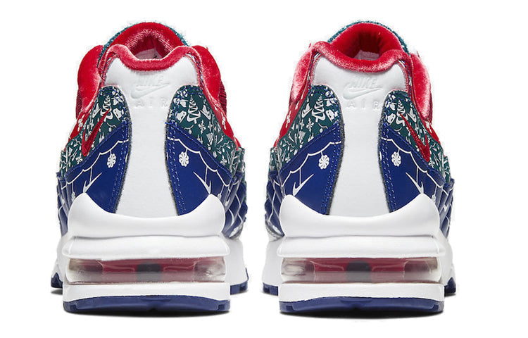 Nike Air Max 95'Ugly Christmas Sweater' GS White/University Red/Noble Red CT1593-100